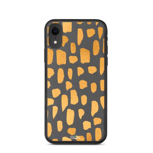Patches of Gold - Biodegradable iPhone Case - biodegradable iphone case iphone xr case on phone 6077fa207b281 - SoilCase - Eco-Friendly, Sustainable, Biodegradable & Compostable phone case for iPhone
