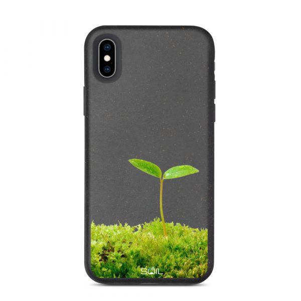 Sprout in a Moss - Biodegradable iPhone case - biodegradable iphone case iphone xs max case on phone 6077f2ea853de - SoilCase - Eco-Friendly, Sustainable, Biodegradable & Compostable phone case for iPhone