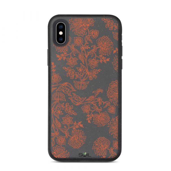 Red Flower Ornament - Biodegradable iPhone Case - biodegradable iphone case iphone xs max case on phone 6077fb25eec91 - SoilCase - Eco-Friendly, Sustainable, Biodegradable & Compostable phone case for iPhone