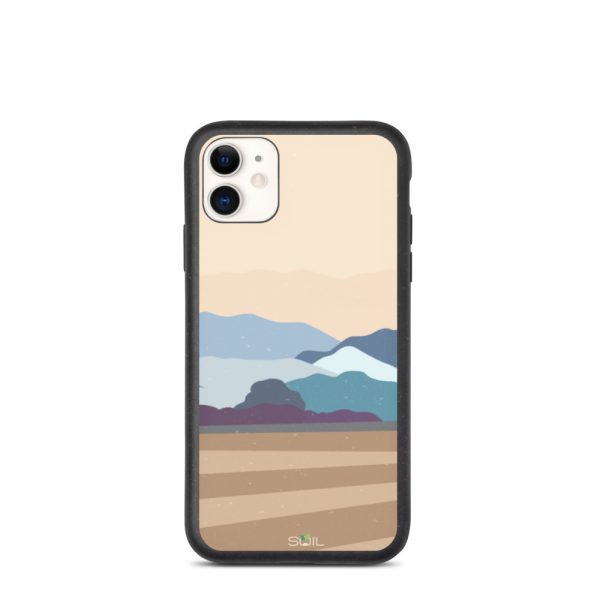 Field & Mountains - Eco-Friendly Biodegradable iPhone Case - biodegradable iphone case iphone 11 case on phone 60a3a47b1568f - SoilCase - Eco-Friendly, Sustainable, Biodegradable & Compostable phone case for iPhone