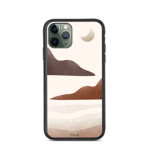 Moon in the Desert - Biodegradable iPhone Case - biodegradable iphone case iphone 11 pro case on phone 60a3a2fb9148d - SoilCase - Eco-Friendly, Sustainable, Biodegradable & Compostable phone case for iPhone