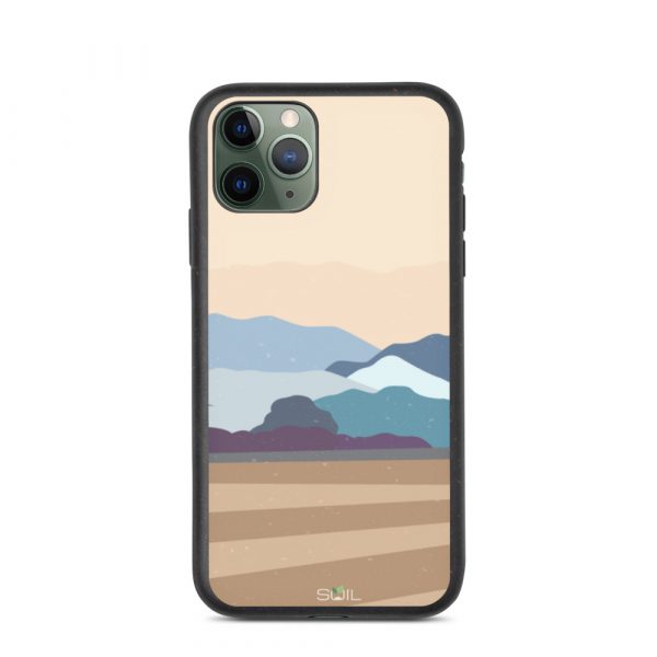 Field & Mountains - Eco-Friendly Biodegradable iPhone Case - biodegradable iphone case iphone 11 pro case on phone 60a3a47b15738 - SoilCase - Eco-Friendly, Sustainable, Biodegradable & Compostable phone case for iPhone