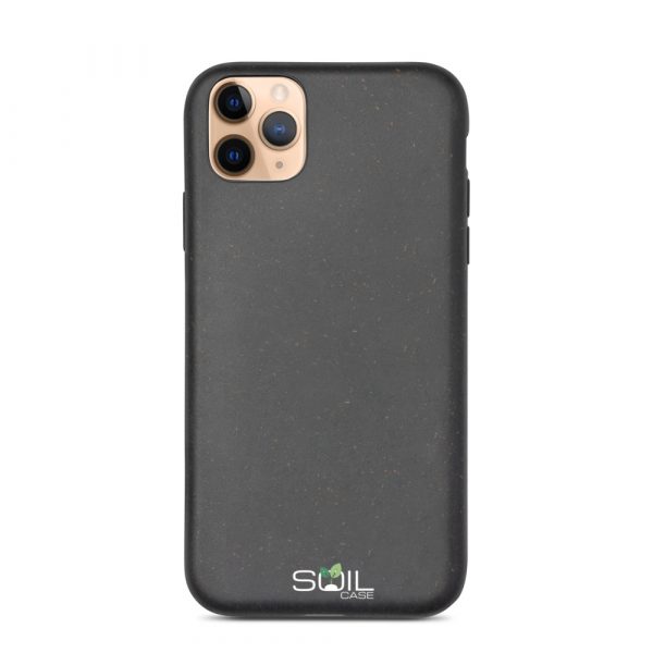 Clean Case with White SoilCase logo - Biodegradable iPhone case - biodegradable iphone case iphone 11 pro max case on phone 6090321e3dcd7 - SoilCase - Eco-Friendly, Sustainable, Biodegradable & Compostable phone case for iPhone