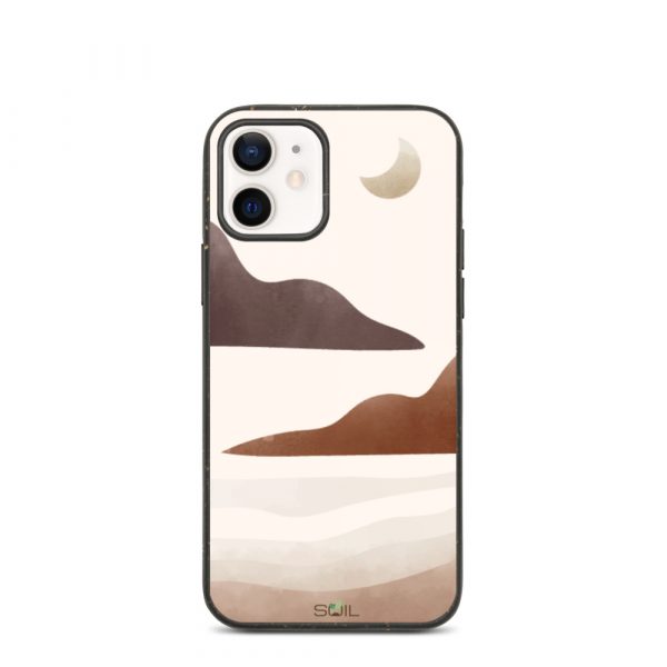 Moon in the Desert - Biodegradable iPhone Case - biodegradable iphone case iphone 12 case on phone 60a3a2fb915db - SoilCase - Eco-Friendly, Sustainable, Biodegradable & Compostable phone case for iPhone