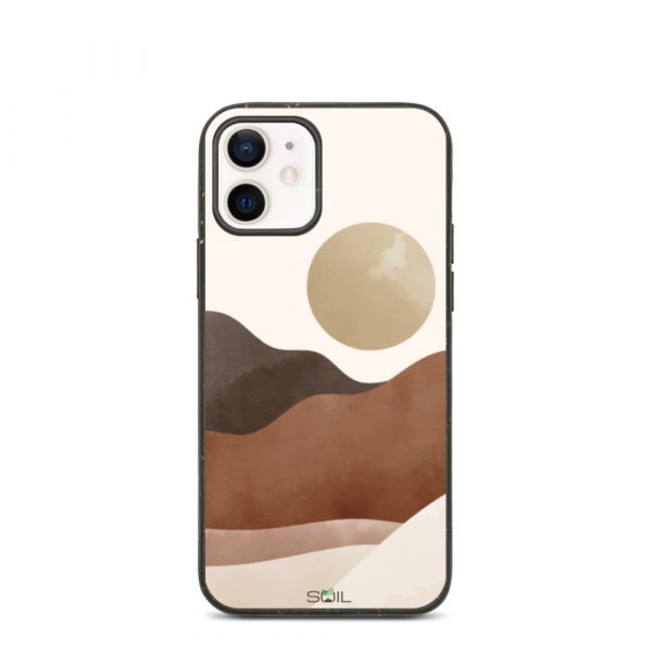 Full Moon on Desert Hills - Biodegradable Eco-Friendly iPhone Case - biodegradable iphone case iphone 12 case on phone 60a3a32e550df - SoilCase - Eco-Friendly, Sustainable, Biodegradable & Compostable phone case for iPhone