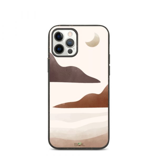 Moon in the Desert - Biodegradable iPhone Case - biodegradable iphone case iphone 12 pro case on phone 60a3a2fb91720 - SoilCase - Eco-Friendly, Sustainable, Biodegradable & Compostable phone case for iPhone