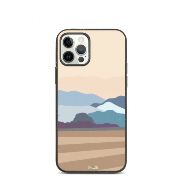 Field & Mountains - Eco-Friendly Biodegradable iPhone Case - biodegradable iphone case iphone 12 pro case on phone 60a3a47b159c8 - SoilCase - Eco-Friendly, Sustainable, Biodegradable & Compostable phone case for iPhone