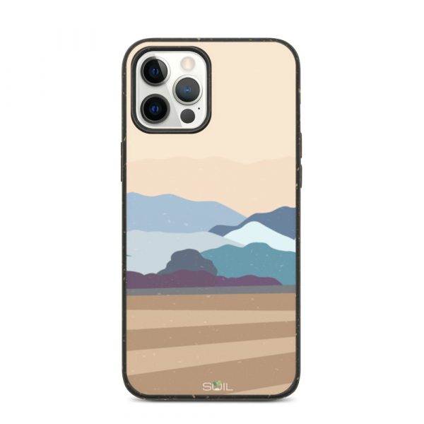 Field & Mountains - Eco-Friendly Biodegradable iPhone Case - biodegradable iphone case iphone 12 pro max case on phone 60a3a47b15475 - SoilCase - Eco-Friendly, Sustainable, Biodegradable & Compostable phone case for iPhone