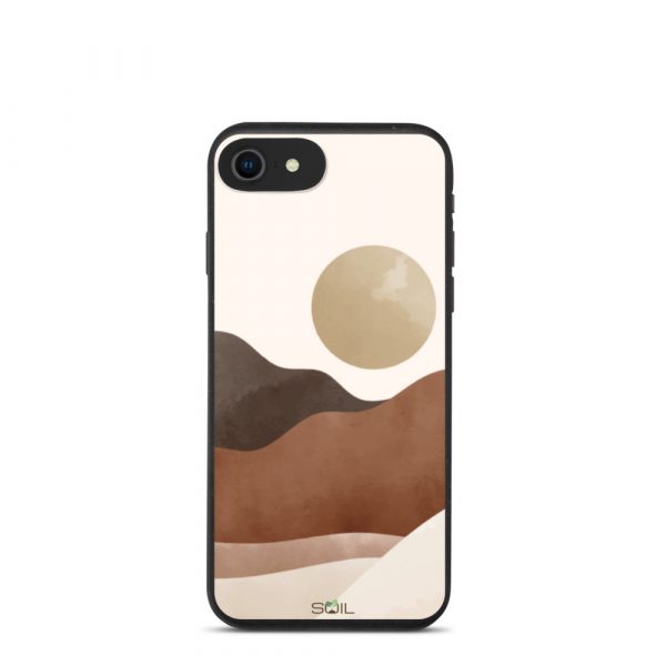 Full Moon on Desert Hills - Biodegradable Eco-Friendly iPhone Case - biodegradable iphone case iphone 7 8 se case on phone 60a3a32e552ea - SoilCase - Eco-Friendly, Sustainable, Biodegradable & Compostable phone case for iPhone