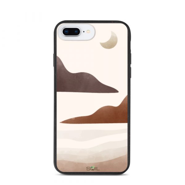 Moon in the Desert - Biodegradable iPhone Case - biodegradable iphone case iphone 7 plus 8 plus case on phone 60a3a2fb917f4 - SoilCase - Eco-Friendly, Sustainable, Biodegradable & Compostable phone case for iPhone