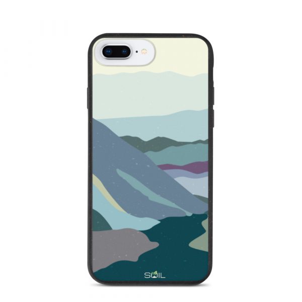 Blue Hills - Eco-Friendly Biodegradable iPhone Case - biodegradable iphone case iphone 7 plus 8 plus case on phone 60a3a43728950 - SoilCase - Eco-Friendly, Sustainable, Biodegradable & Compostable phone case for iPhone