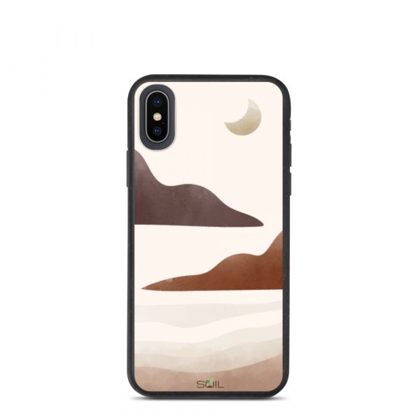 Moon in the Desert - Biodegradable iPhone Case - biodegradable iphone case iphone x xs case on phone 60a3a2fb9195b - SoilCase - Eco-Friendly, Sustainable, Biodegradable & Compostable phone case for iPhone