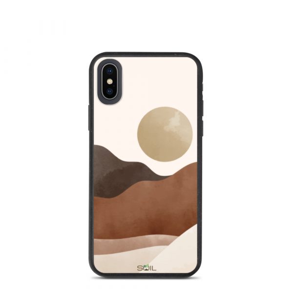 Full Moon on Desert Hills - Biodegradable Eco-Friendly iPhone Case - biodegradable iphone case iphone x xs case on phone 60a3a32e55361 - SoilCase - Eco-Friendly, Sustainable, Biodegradable & Compostable phone case for iPhone