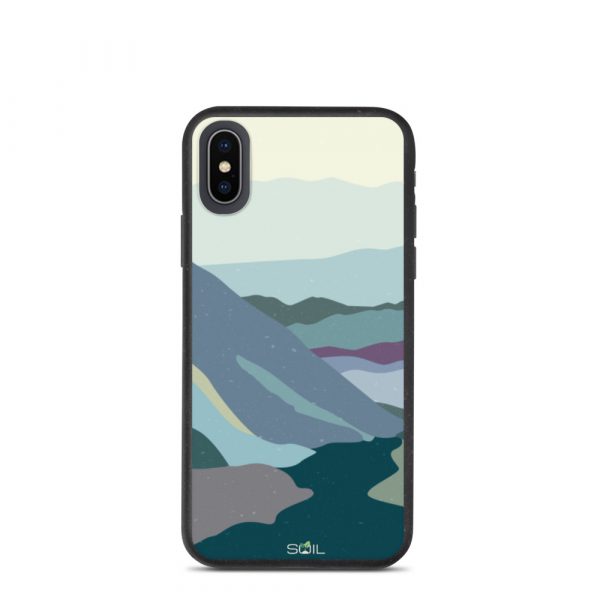 Blue Hills - Eco-Friendly Biodegradable iPhone Case - biodegradable iphone case iphone x xs case on phone 60a3a43728aa9 - SoilCase - Eco-Friendly, Sustainable, Biodegradable & Compostable phone case for iPhone