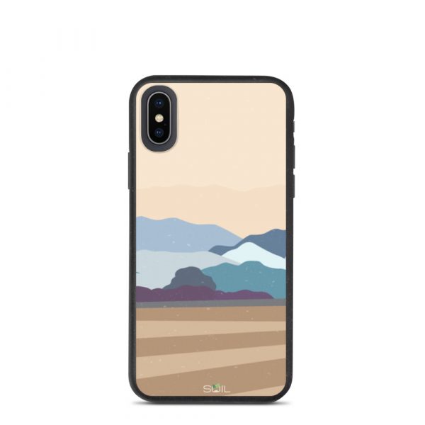Field & Mountains - Eco-Friendly Biodegradable iPhone Case - biodegradable iphone case iphone x xs case on phone 60a3a47b15bb2 - SoilCase - Eco-Friendly, Sustainable, Biodegradable & Compostable phone case for iPhone