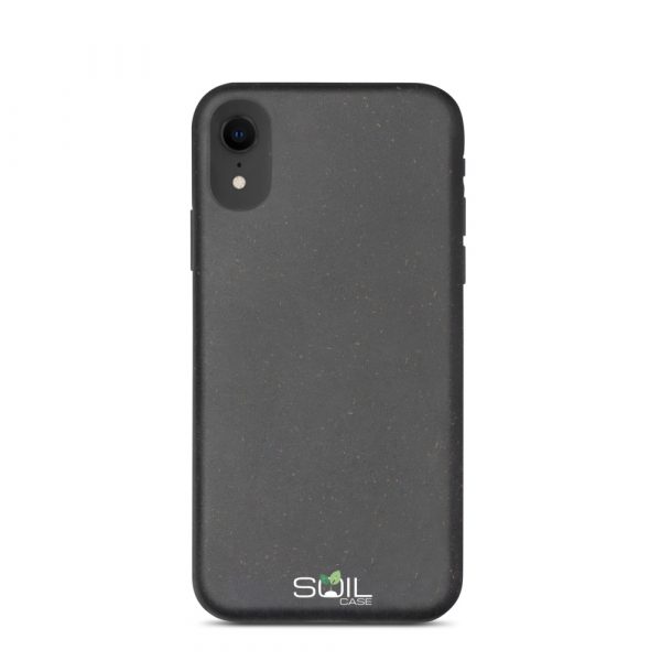 Clean Case with White SoilCase logo - Biodegradable iPhone case - biodegradable iphone case iphone xr case on phone 6090321e3e570 - SoilCase - Eco-Friendly, Sustainable, Biodegradable & Compostable phone case for iPhone