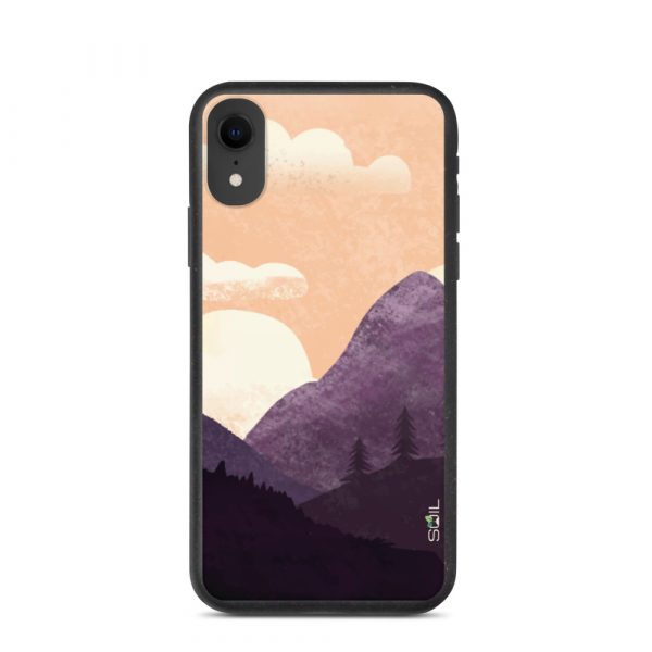 Mountain Landscape - Biodegradable iPhone Case - biodegradable iphone case iphone xr case on phone 60a3a240b411b - SoilCase - Eco-Friendly, Sustainable, Biodegradable & Compostable phone case for iPhone