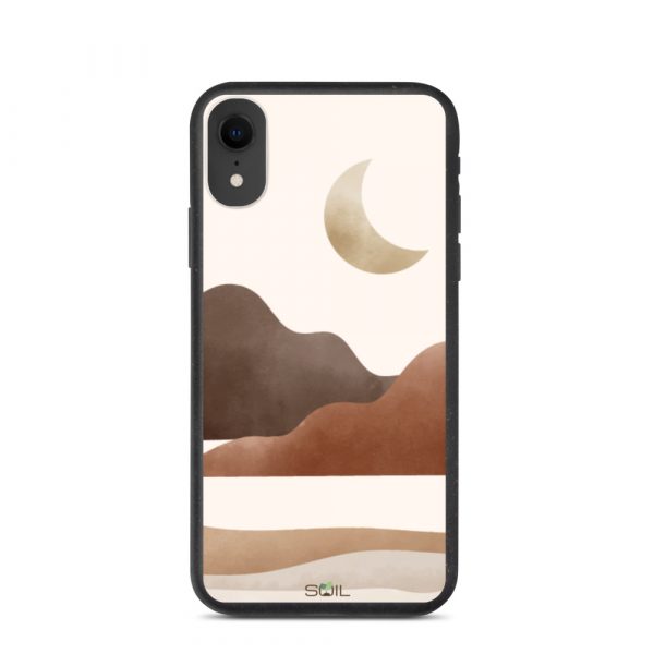 Desert Hills in Moonlight - Eco-Friendly Biodegradable iPhone Case - biodegradable iphone case iphone xr case on phone 60a3a36527312 - SoilCase - Eco-Friendly, Sustainable, Biodegradable & Compostable phone case for iPhone