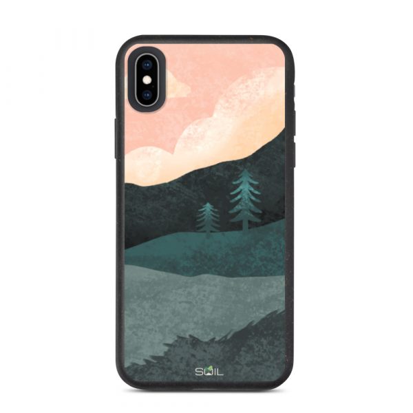Hills at Sunset - Eco-Friendly Biodegradable iPhone Case - biodegradable iphone case iphone xs max case on phone 60a3a3d8e23d2 - SoilCase - Eco-Friendly, Sustainable, Biodegradable & Compostable phone case for iPhone