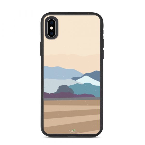 Field & Mountains - Eco-Friendly Biodegradable iPhone Case - biodegradable iphone case iphone xs max case on phone 60a3a47b15c84 - SoilCase - Eco-Friendly, Sustainable, Biodegradable & Compostable phone case for iPhone
