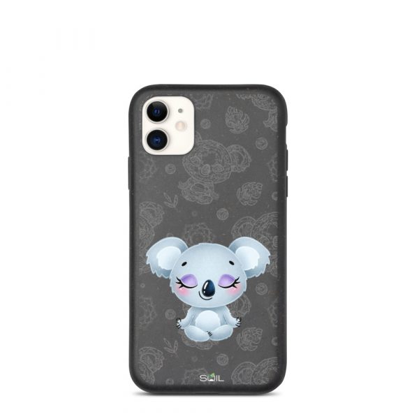 Baby Koala - Yoga Kids - Eco-Friendly Biodegradable iPhone Case - biodegradable iphone case iphone 11 case on phone 60b8e8a29999e - SoilCase - Eco-Friendly, Sustainable, Biodegradable & Compostable phone case for iPhone