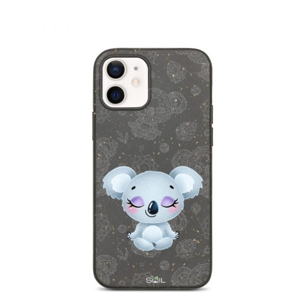 Baby Koala - Yoga Kids - Eco-Friendly Biodegradable iPhone Case - biodegradable iphone case iphone 12 case on phone 60b8e8a299bba - SoilCase - Eco-Friendly, Sustainable, Biodegradable & Compostable phone case for iPhone