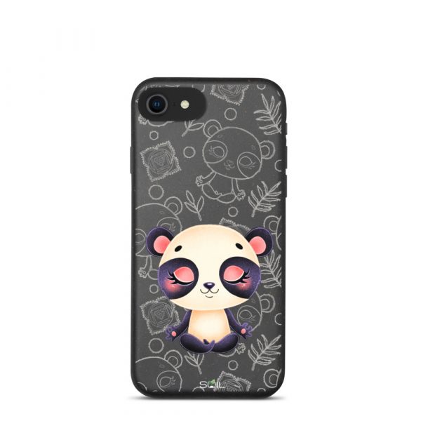 Baby Panda - Yoga Kids - Eco-Friendly Biodegradable iPhone Case - biodegradable iphone case iphone 7 8 se case on phone 60b8e7bcf3df1 - SoilCase - Eco-Friendly, Sustainable, Biodegradable & Compostable phone case for iPhone