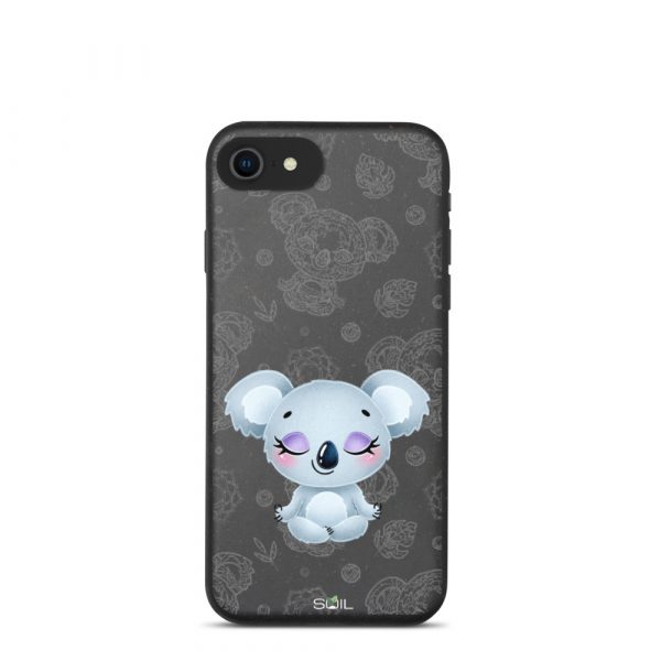Baby Koala - Yoga Kids - Eco-Friendly Biodegradable iPhone Case - biodegradable iphone case iphone 7 8 se case on phone 60b8e8a299eae - SoilCase - Eco-Friendly, Sustainable, Biodegradable & Compostable phone case for iPhone