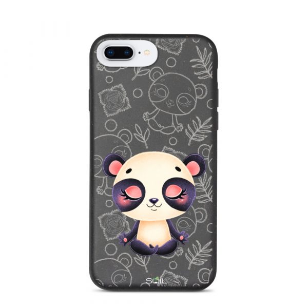 Baby Panda - Yoga Kids - Eco-Friendly Biodegradable iPhone Case - biodegradable iphone case iphone 7 plus 8 plus case on phone 60b8e7bcf3d30 - SoilCase - Eco-Friendly, Sustainable, Biodegradable & Compostable phone case for iPhone