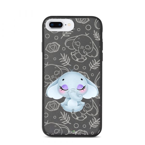 Baby Elephant - Yoga Kids - Eco-Friendly Biodegradable iPhone Case - biodegradable iphone case iphone 7 plus 8 plus case on phone 60b8e81806ffd - SoilCase - Eco-Friendly, Sustainable, Biodegradable & Compostable phone case for iPhone