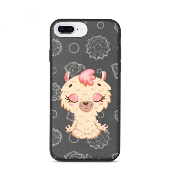 Baby Llama- Yoga Kids - Eco-Friendly Biodegradable iPhone Case - biodegradable iphone case iphone 7 plus 8 plus case on phone 60b8e8788cb13 - SoilCase - Eco-Friendly, Sustainable, Biodegradable & Compostable phone case for iPhone
