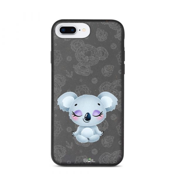 Baby Koala - Yoga Kids - Eco-Friendly Biodegradable iPhone Case - biodegradable iphone case iphone 7 plus 8 plus case on phone 60b8e8a299dfe - SoilCase - Eco-Friendly, Sustainable, Biodegradable & Compostable phone case for iPhone