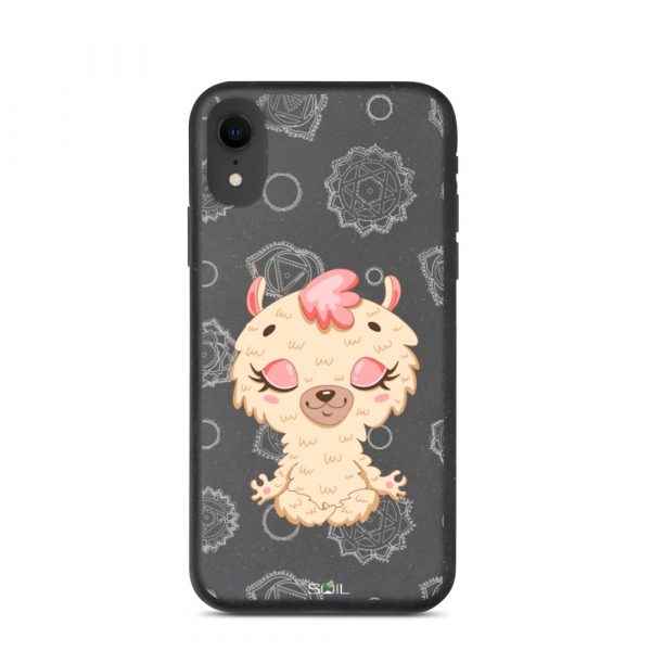 Baby Llama- Yoga Kids - Eco-Friendly Biodegradable iPhone Case - biodegradable iphone case iphone xr case on phone 60b8e8788cc60 - SoilCase - Eco-Friendly, Sustainable, Biodegradable & Compostable phone case for iPhone